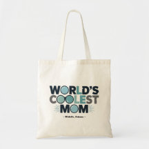 Die Coolste Mama verdient Totentasche mit ihrem Na