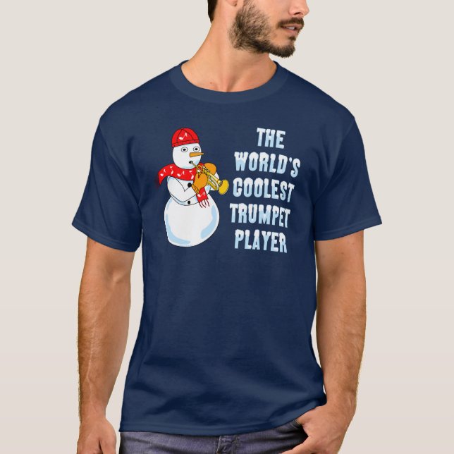 Die Coolste Trumpete der Welt T-Shirt (Vorderseite)