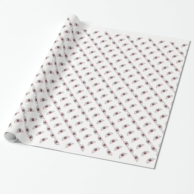 Die Coolsten Girls um Eishockey Geschenkpapier (Ungerollt)