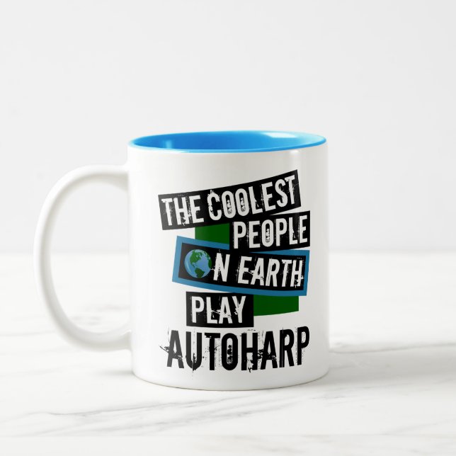 Die Coolsten Menschen auf der Erde spielen Autohar Zweifarbige Tasse (Links)