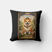 Die Corgi-Tarotkarte