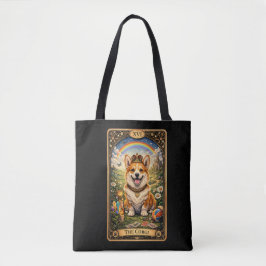 Die Corgi-Tarotkarte Tasche