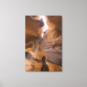 Die Corkschraube im Canyon Upper Antelope, Navajo Leinwanddruck