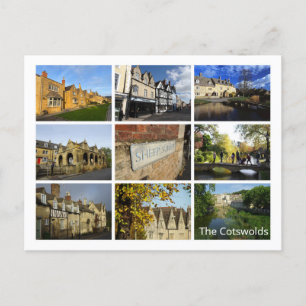 Die Cotswolds Postkarte