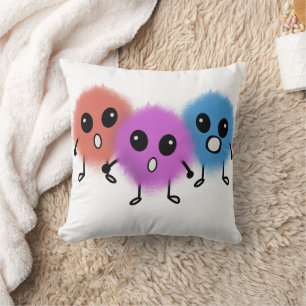 Die Cotton Candy Crew  Kissen