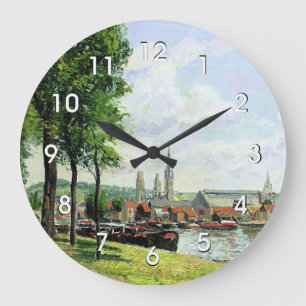 Die Cours la Riene, Notre Dame Große Wanduhr