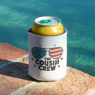 Die Cousin Crew 250. Jubiläum 4. Juli Dosenkühler