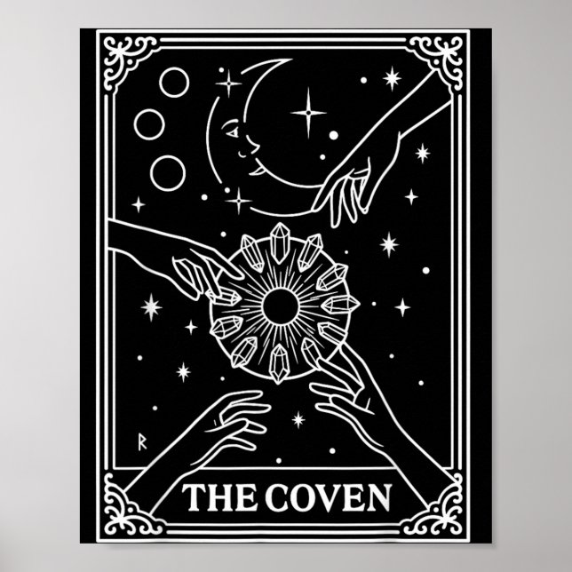 Die Coven Braut Bach Crew Hochzeit Gothic Poster (Vorne)