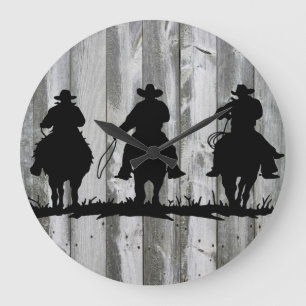 DIE COWBOY-WEISEN-WANDUHR GROßE WANDUHR
