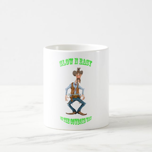 Die Cowboys gehen Kaffeetasse (Mittel)