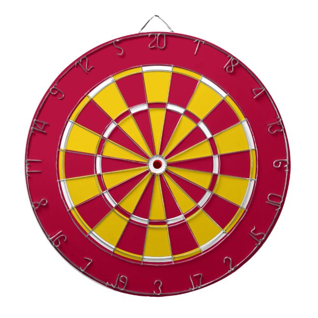 Die Cowtown Dartscheibe (vorne)