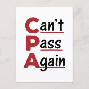 Die CPA kann nicht noch einmal das lustige Akronym Postkarte