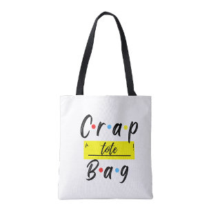 Die Crap-Tasche Lustige Minimalistische Tragetasch Tasche