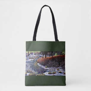 Die Creek Fall Tote Tasche