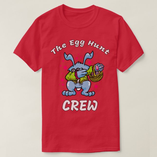 Die Crew der Eierjagd  T-Shirt (Design vorne)