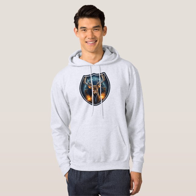 Die Crew des Weihnachtsmanns Hoodie (Vorne ganz)