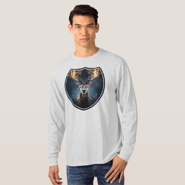 Die Crew des Weihnachtsmanns T-Shirt (Vorne ganz)