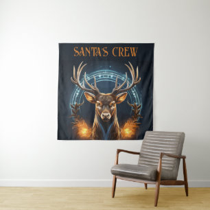 Die Crew des Weihnachtsmanns Wandteppich
