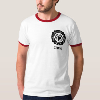 Die Crew-Shirt der Männer, rot T-Shirt