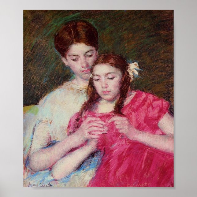 Die Crochet-Lektion (zwei Schwestern) Poster (Vorne)