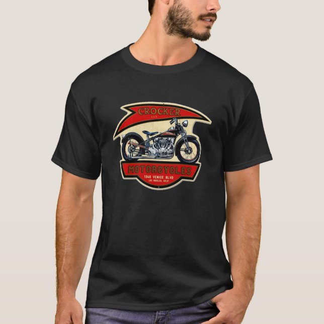Die Crocker-Motorräder 1346 T-Shirt (Vorderseite)