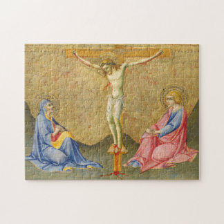 Die Crucifixion c. 1445/1450 von Sano di Pietro