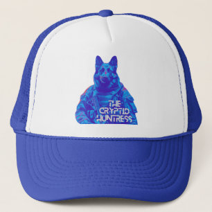 Die Cryptid Huntress Dogman Trucker Cap Truckerkappe