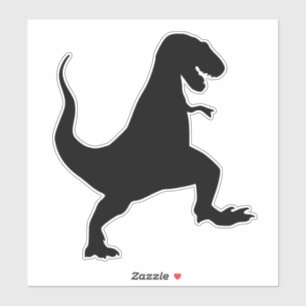 DIE CUT STYLE DINOSAUR DECAL STICKERS