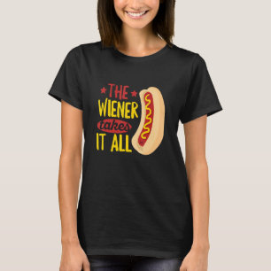 Die Dackel nimmt alles für einen heißen Hund T-Shirt