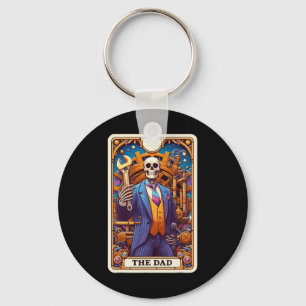 Die Dad Tarot Karte Skelett Vatertag Daddy Byby Schlüsselanhänger