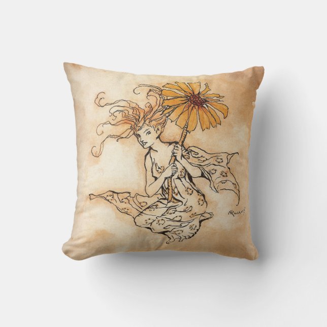 Die Daisy Fairy - Kissen (Vorderseite)