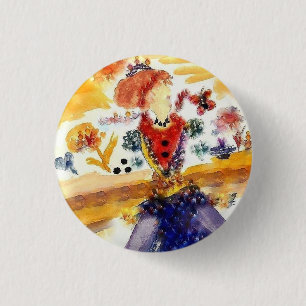 DIE DAME COLLECTION (AQUARELLE) BUTTON