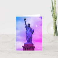 Die Dame des Hafens, NYC berühmte Freiheitsstatue