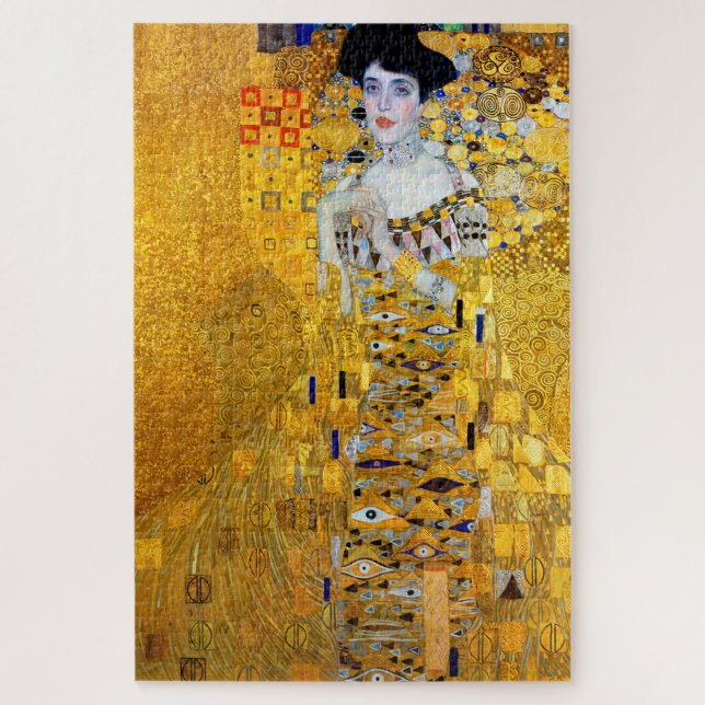 Die Dame in Gold, Gustav Klimt (Vertikal)