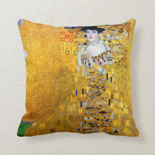 Die Dame in Gold, Gustav Klimt Kissen