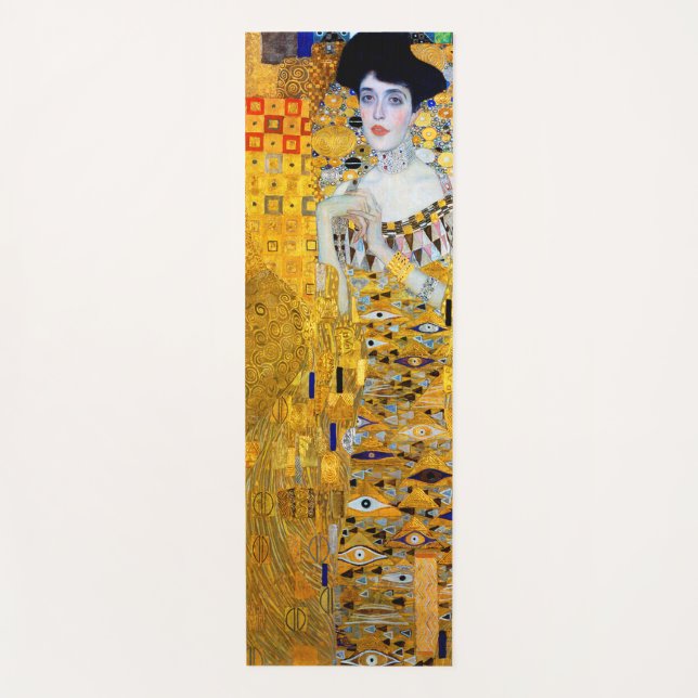 Die Dame in Gold, Gustav Klimt Yogamatte (Vorderseite)