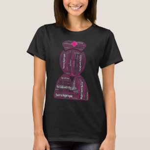 Die Dame mit dem Lampenfieber Florenz Nachtigall T-Shirt