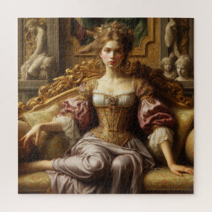 Die Dame ruht