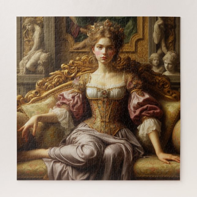 Die Dame ruht (Vertikal)