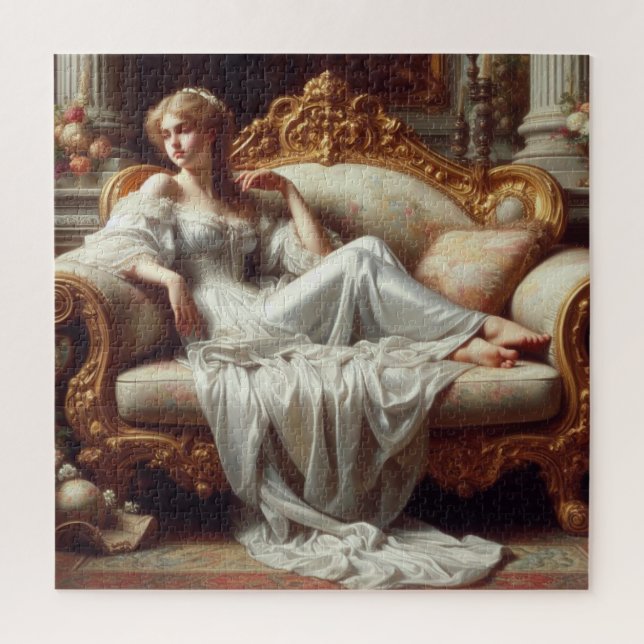 Die Dame ruht (Vertikal)