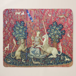 Die Dame und das Einhorn, die Augen Sherpadecke