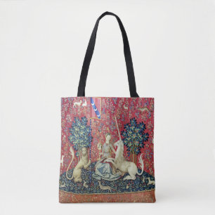 Die Dame und das Einhorn, die Augen Tasche