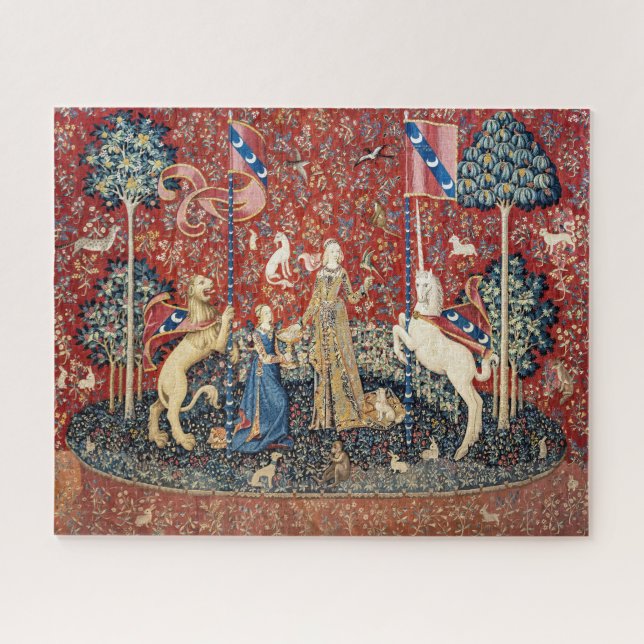 Die Dame und das Einhorn, Geschmack (Horizontal)