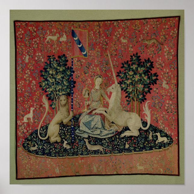 Die Dame und das Einhorn: "Sight" Poster (Vorne)