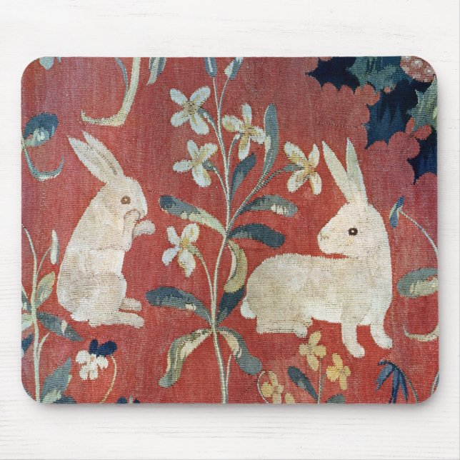 Die Dame und das Einhorn: 'Taste Mousepad (Vorne)