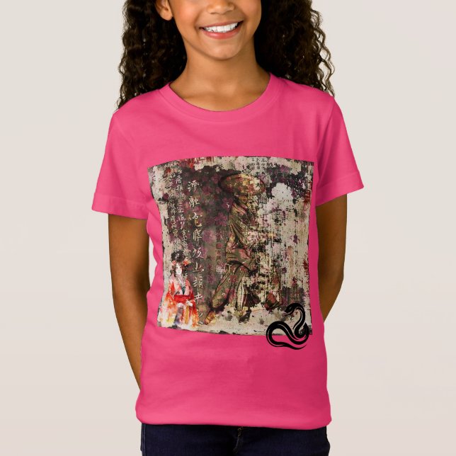 Die Dame und die Samurai 203 T-Shirt (Vorderseite)