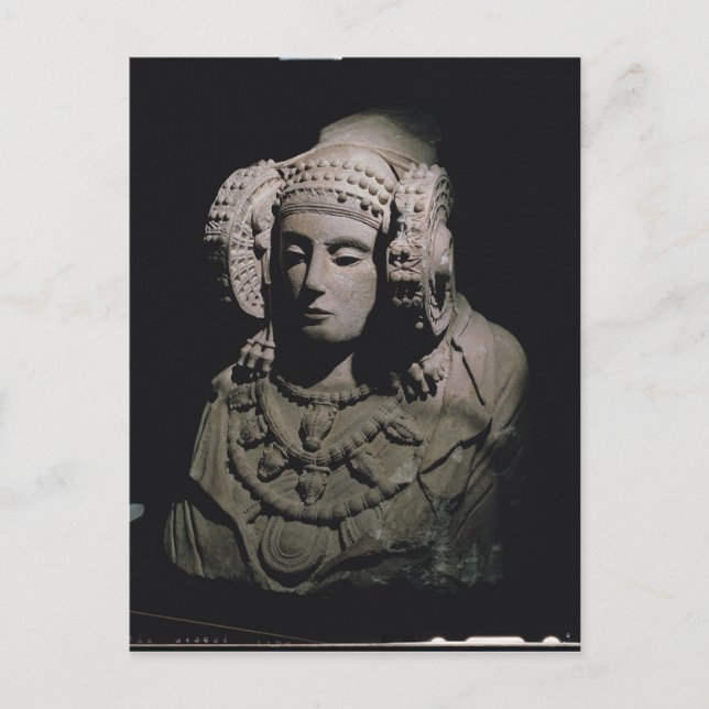 Die Dame von Elche Postkarte (Vorderseite)
