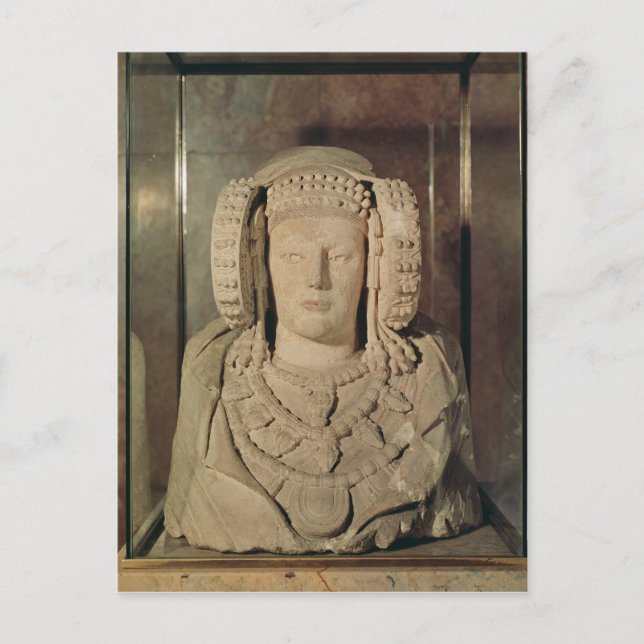 Die Dame von Elche Postkarte (Vorderseite)