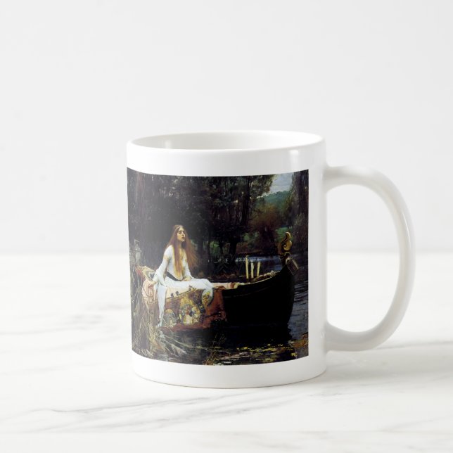 Die Dame von Shallot Kaffeetasse (Rechts)