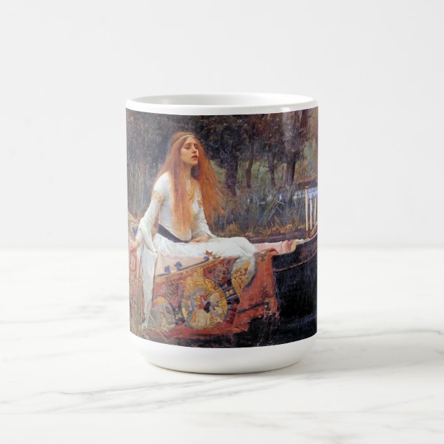 Die Dame von Shallot Kaffeetasse (Mittel)